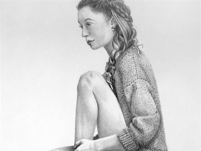 Jeune fille assise (projet atelier de Renoir)